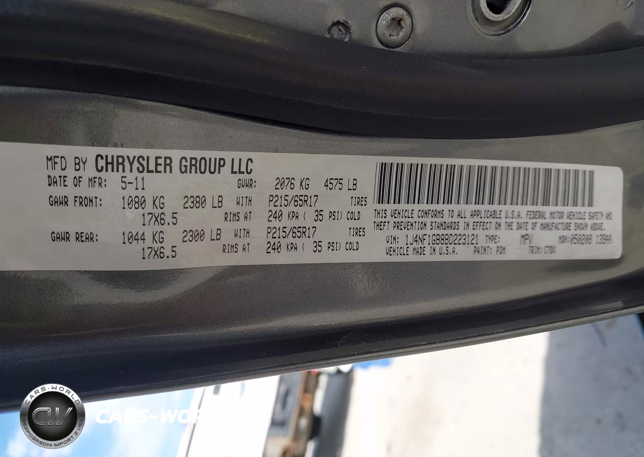 2011 Jeep Patriot Sport VIN:1J4NF1GB8BD223121 - 9