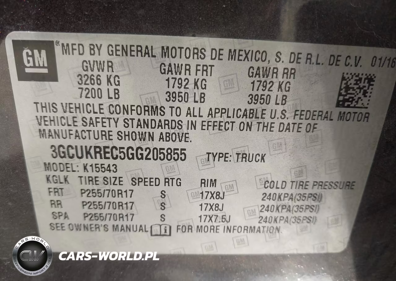 2016 Chevrolet Silverado 1500 1Lt VIN:3GCUKREC5GG205855 - 9