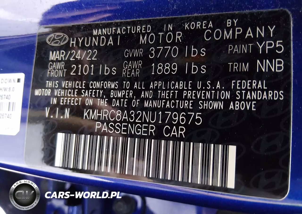 2022 Hyundai Venue Limited VIN:KMHRC8A32NU179675 - 9