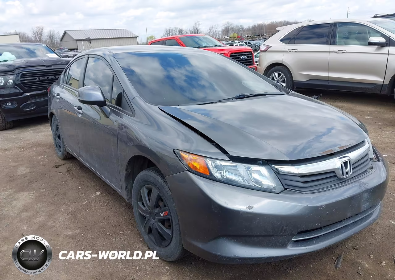 2012 Honda Civic Lx VIN:19XFB2F53CE086368 - 13