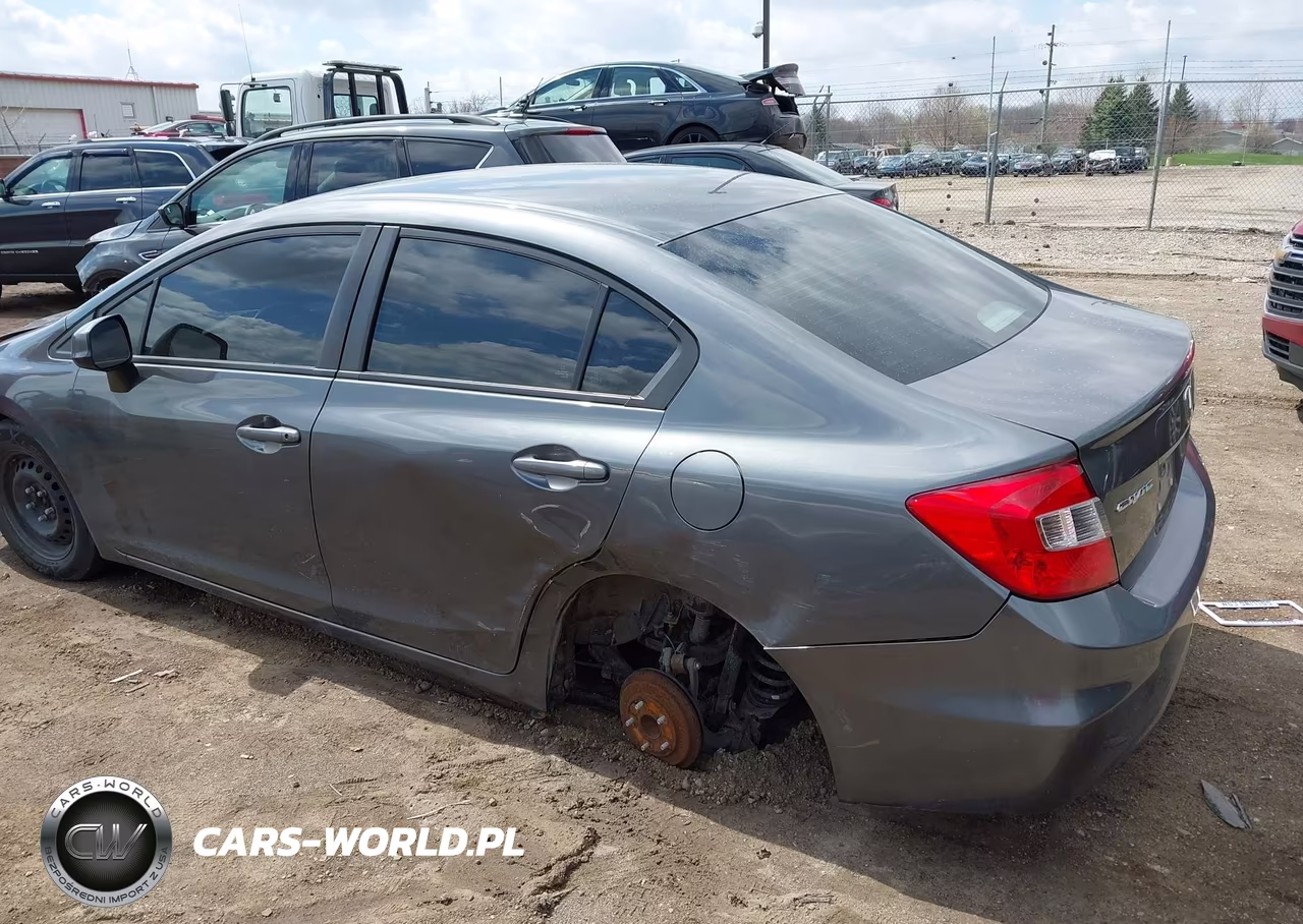 2012 Honda Civic Lx VIN:19XFB2F53CE086368 - 14