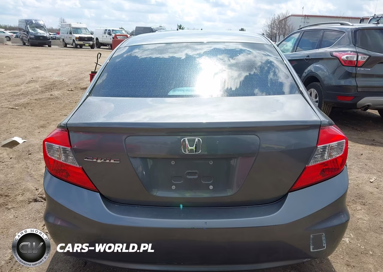 2012 Honda Civic Lx VIN:19XFB2F53CE086368 - 16