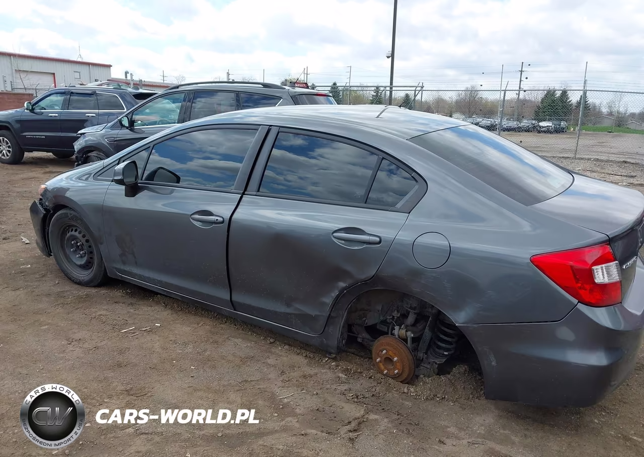 2012 Honda Civic Lx VIN:19XFB2F53CE086368 - 6