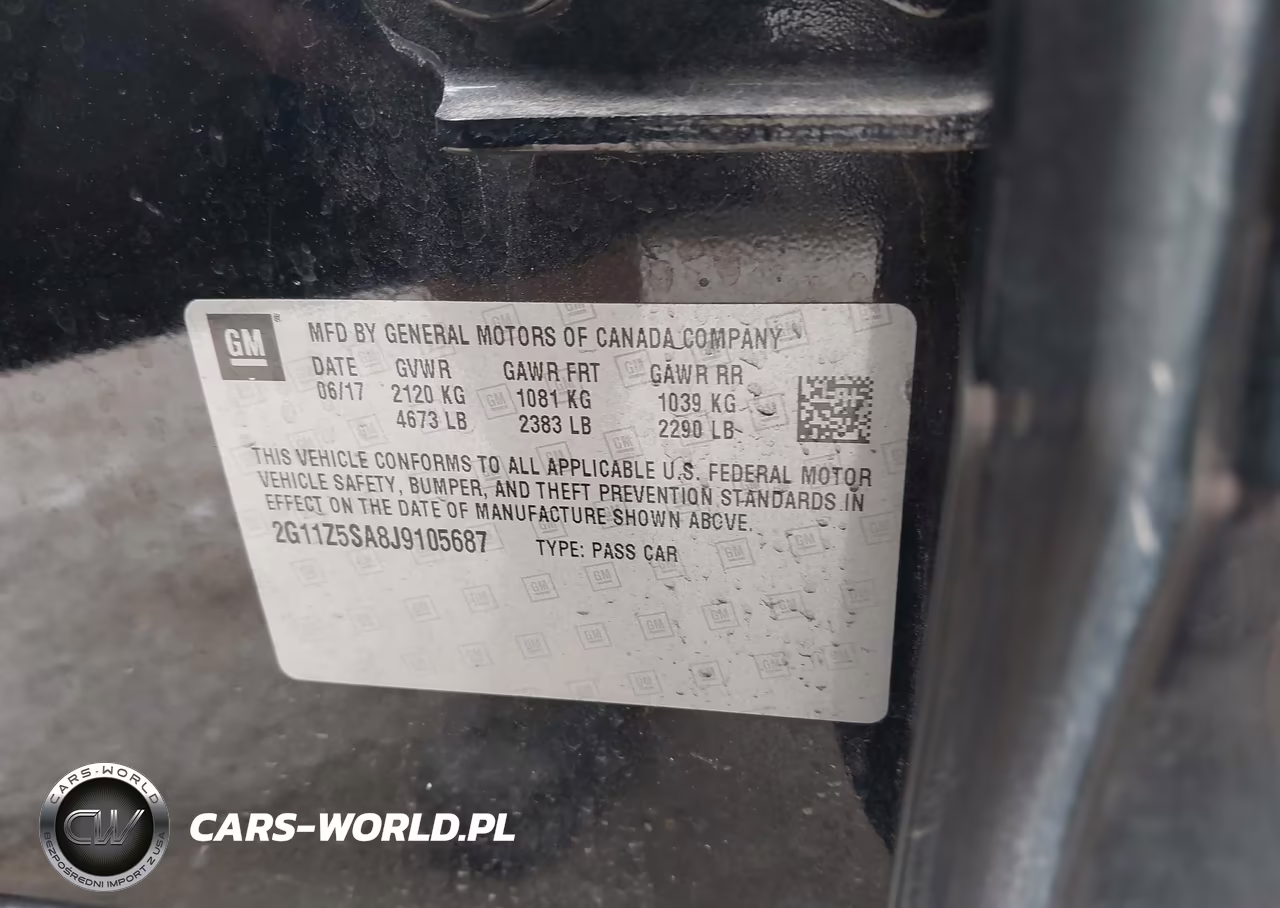 2018 Chevrolet Impala Ls VIN:2G11Z5SA8J9105687 - 9