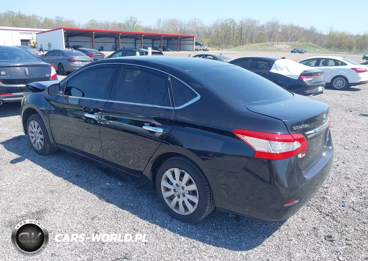 2014 Nissan Sentra Sv VIN:3N1AB7AP8EY224619 - 3