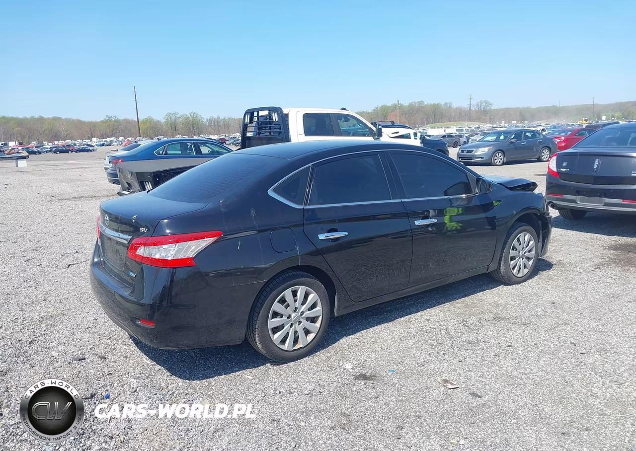 2014 Nissan Sentra Sv VIN:3N1AB7AP8EY224619 - 4