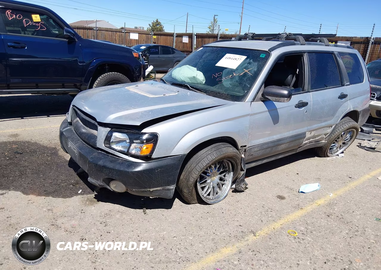 2003 Subaru Forester X VIN:JF1SG63623H763995 - 2