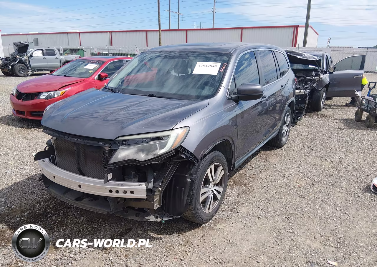 2016 Honda Pilot Ex-L VIN:5FNYF5H55GB027642 - 2