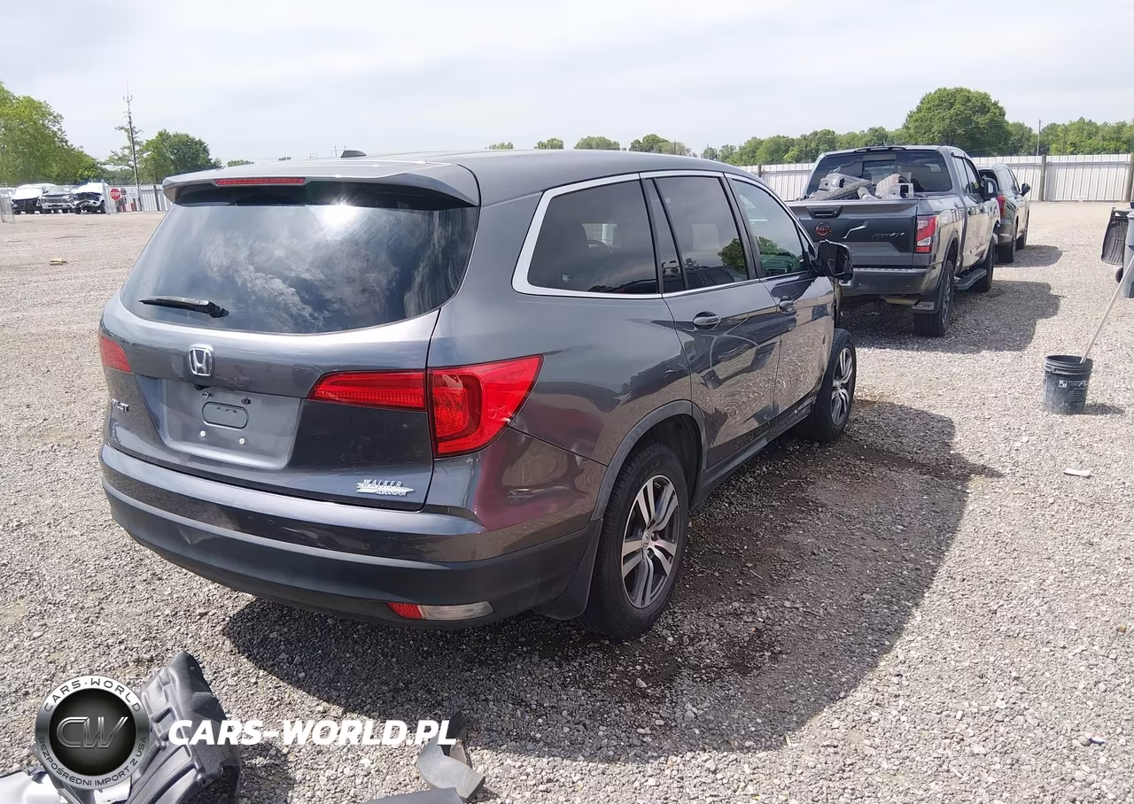 2016 Honda Pilot Ex-L VIN:5FNYF5H55GB027642 - 4