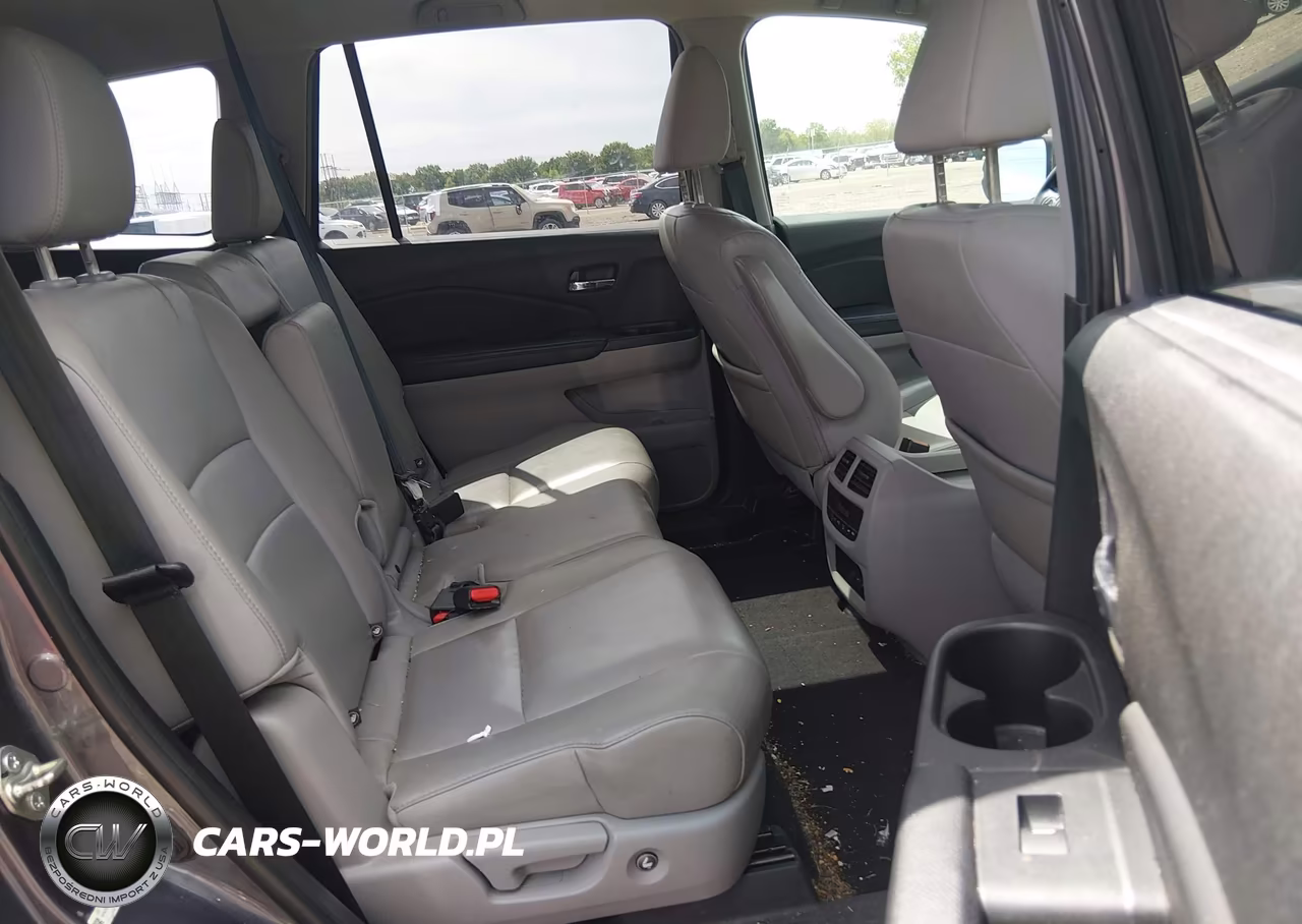 2016 Honda Pilot Ex-L VIN:5FNYF5H55GB027642 - 8