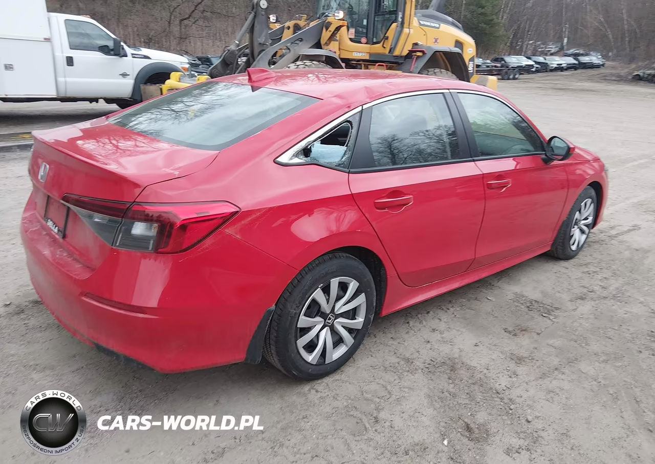 2023 Honda Civic Lx VIN:2HGFE2F27PH541005 - 4