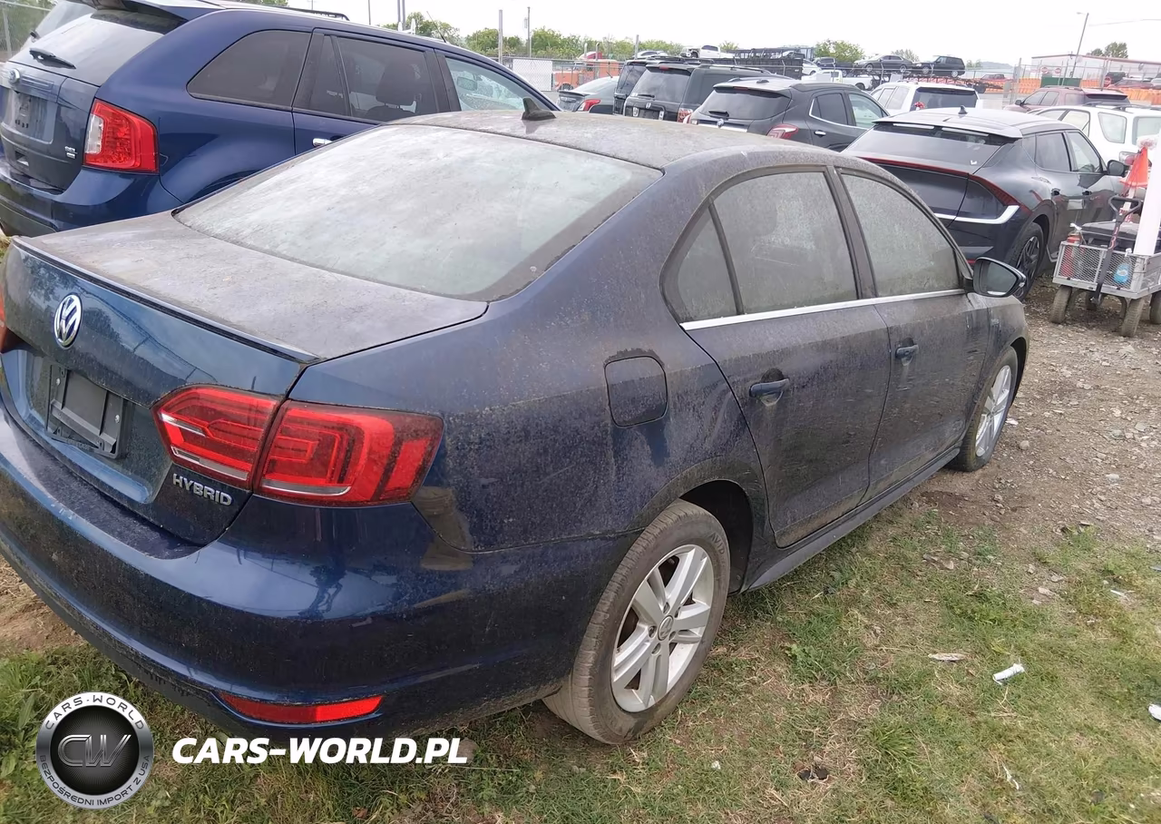 2013 Volkswagen Jetta Hybrid Sel VIN:3VW637AJ9DM315039 - 4