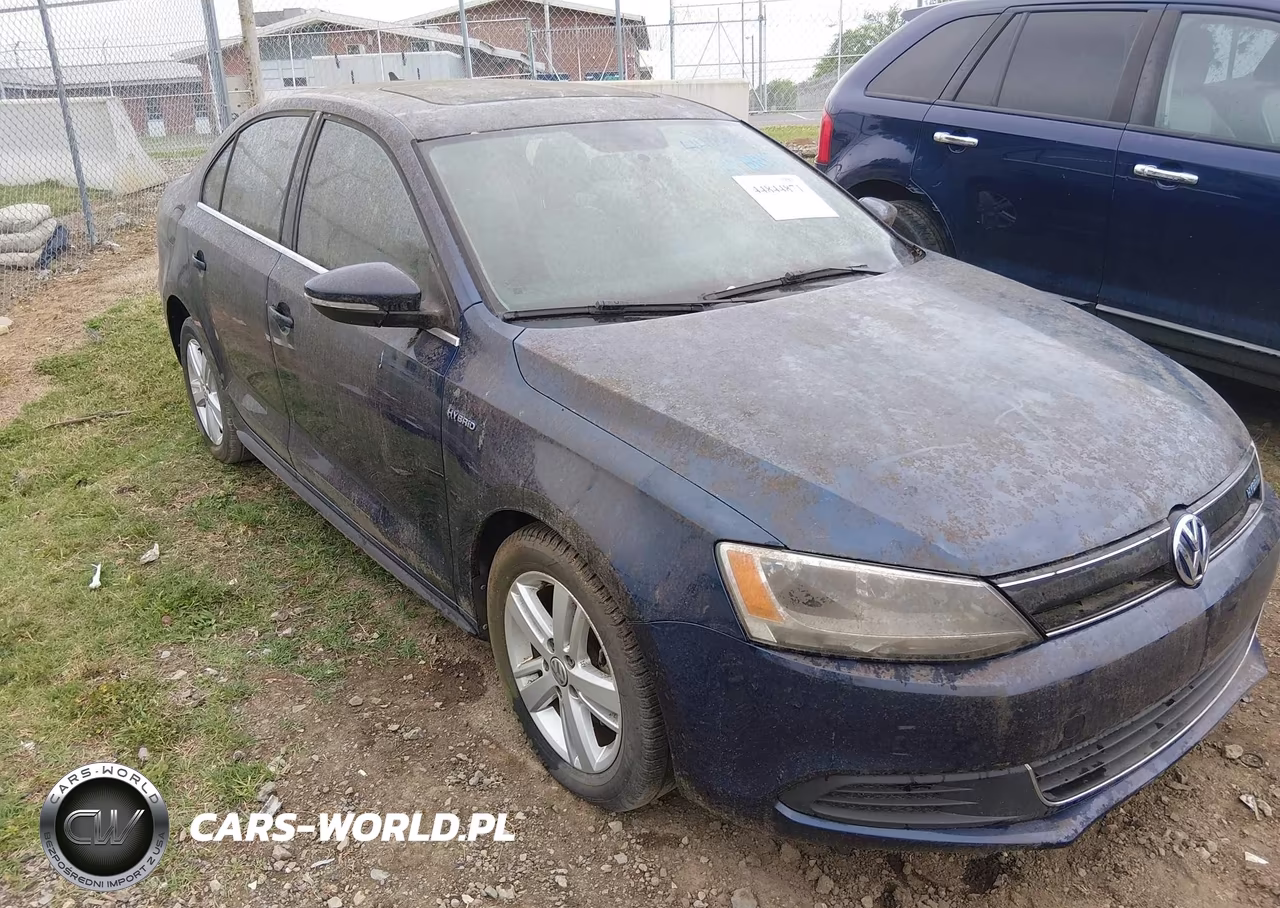 2013 Volkswagen Jetta Hybrid Sel VIN:3VW637AJ9DM315039 - 6