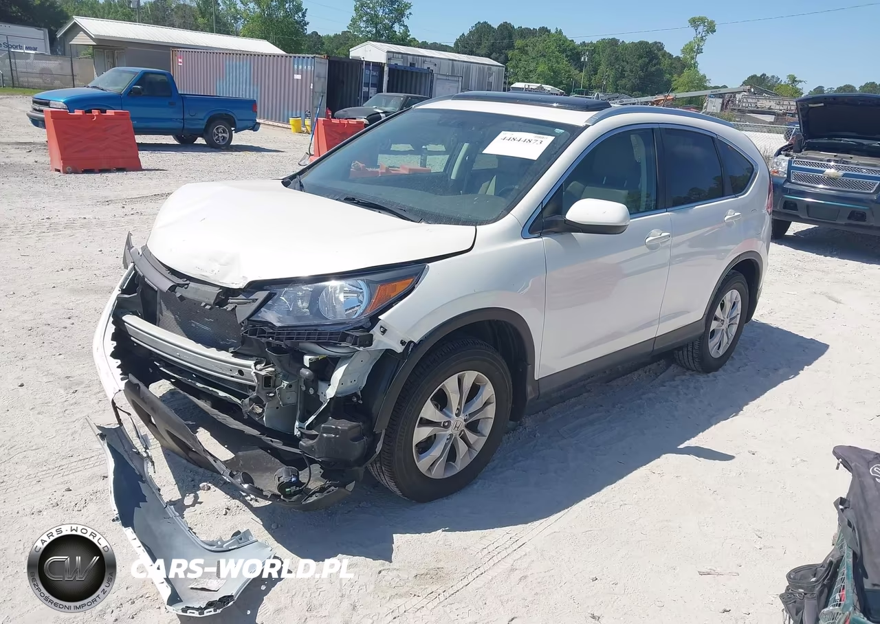 2013 Honda Cr-V Ex-L VIN:5J6RM4H75DL045535 - 2
