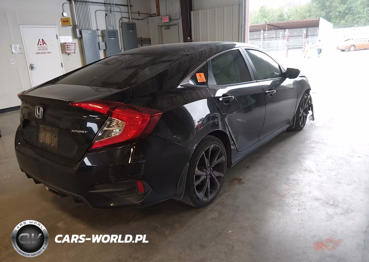 2020 Honda Civic Sport VIN:19XFC2F85LE023330 - 4