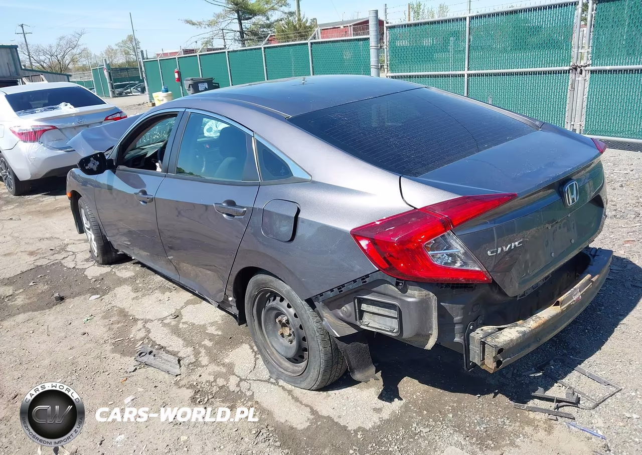 2017 Honda Civic Lx VIN:19XFC2F51HE204812 - 3