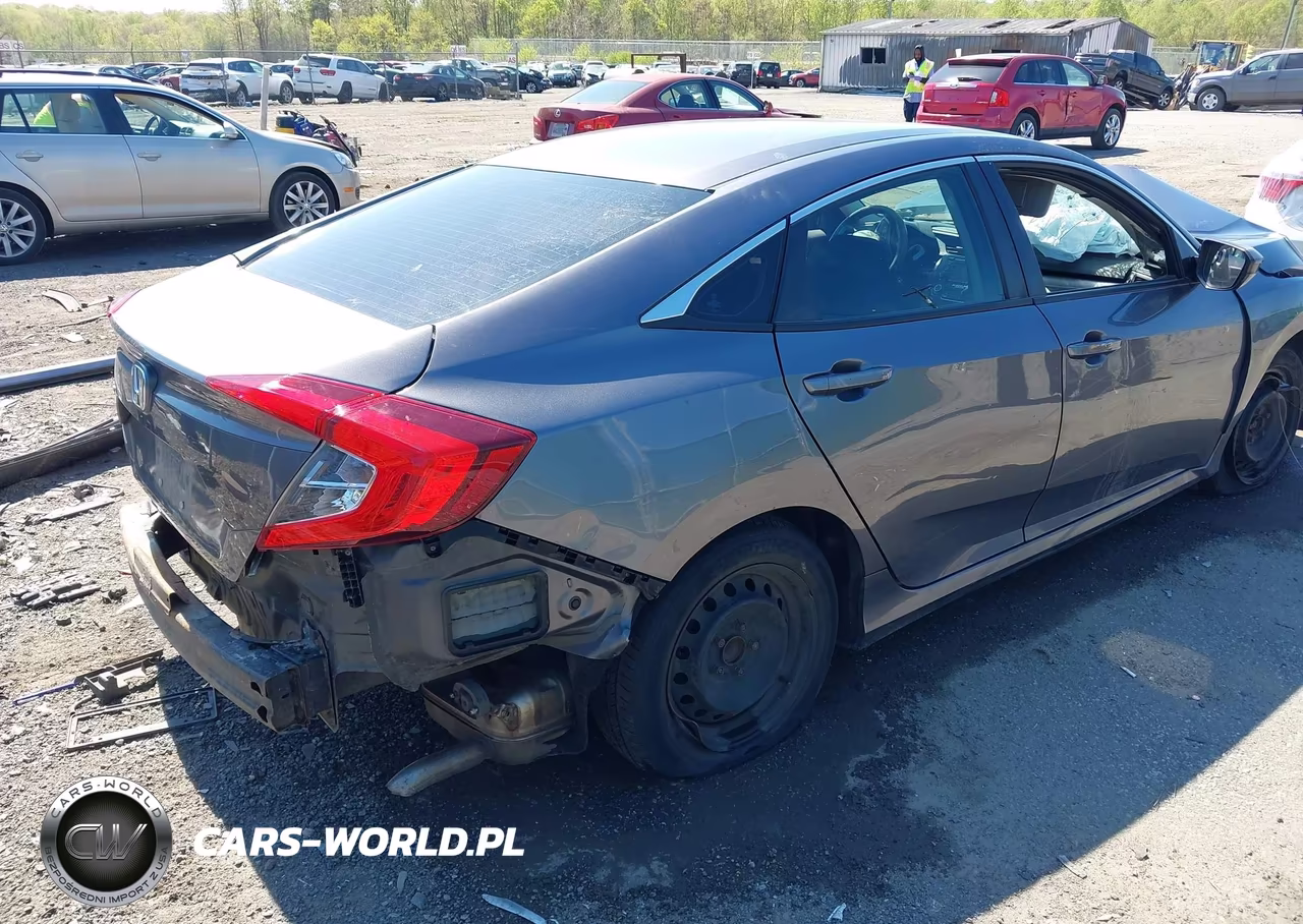 2017 Honda Civic Lx VIN:19XFC2F51HE204812 - 4