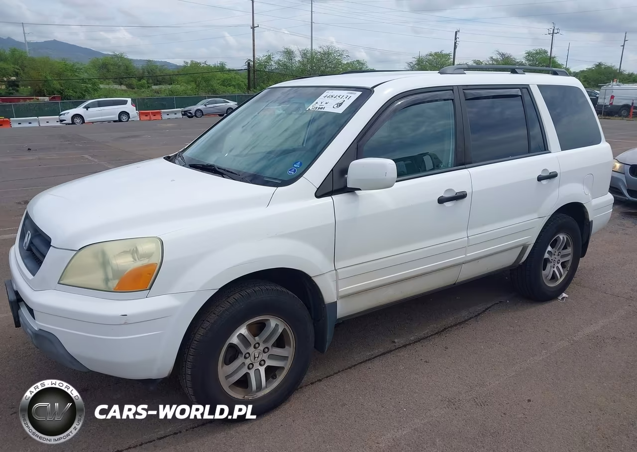 2004 Honda Pilot Ex-L VIN:2HKYF18694H538253 - 2