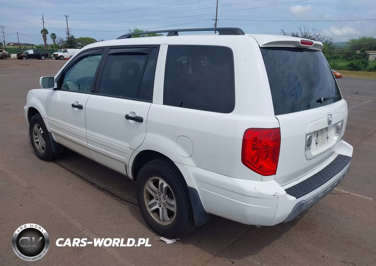 2004 Honda Pilot Ex-L VIN:2HKYF18694H538253 - 3