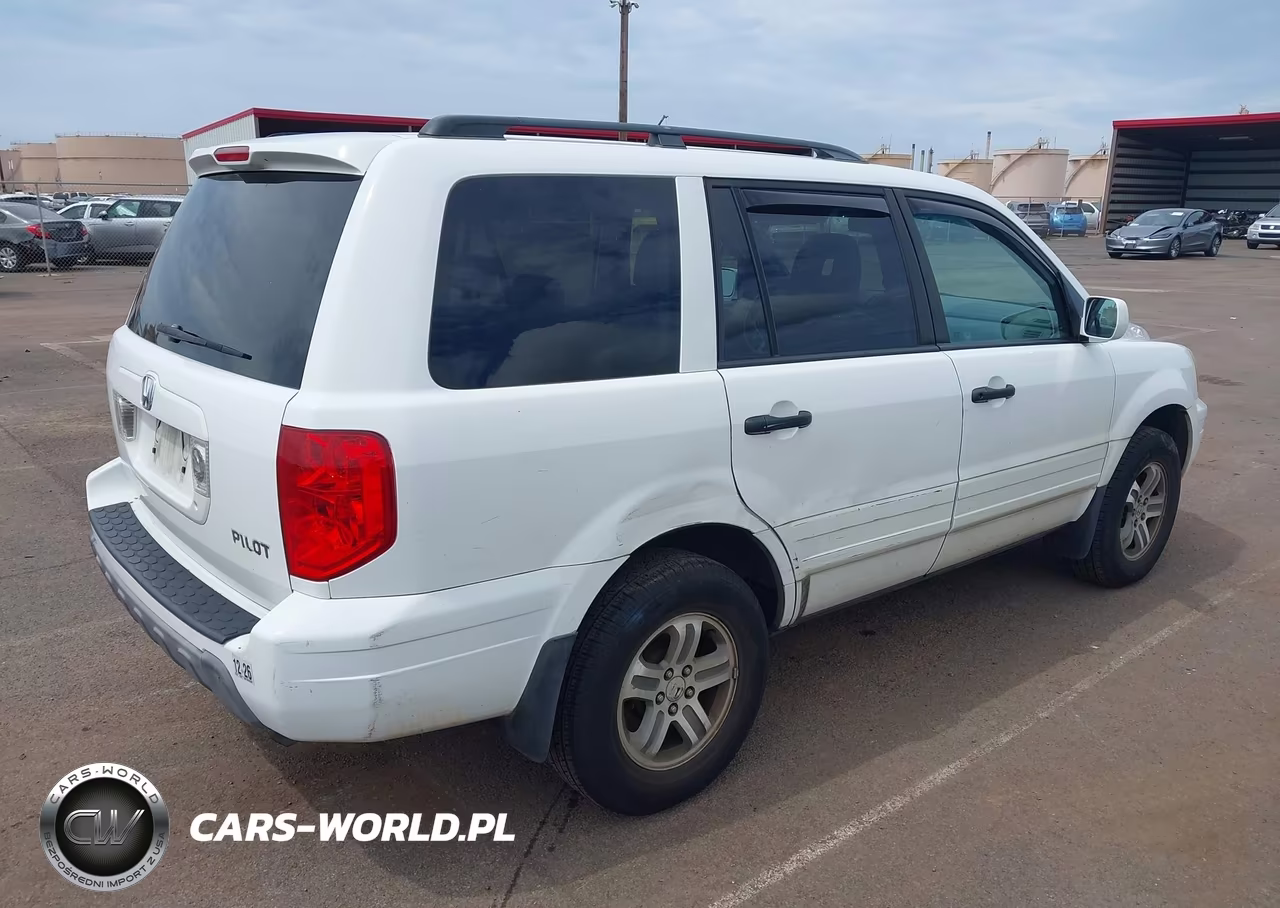 2004 Honda Pilot Ex-L VIN:2HKYF18694H538253 - 4