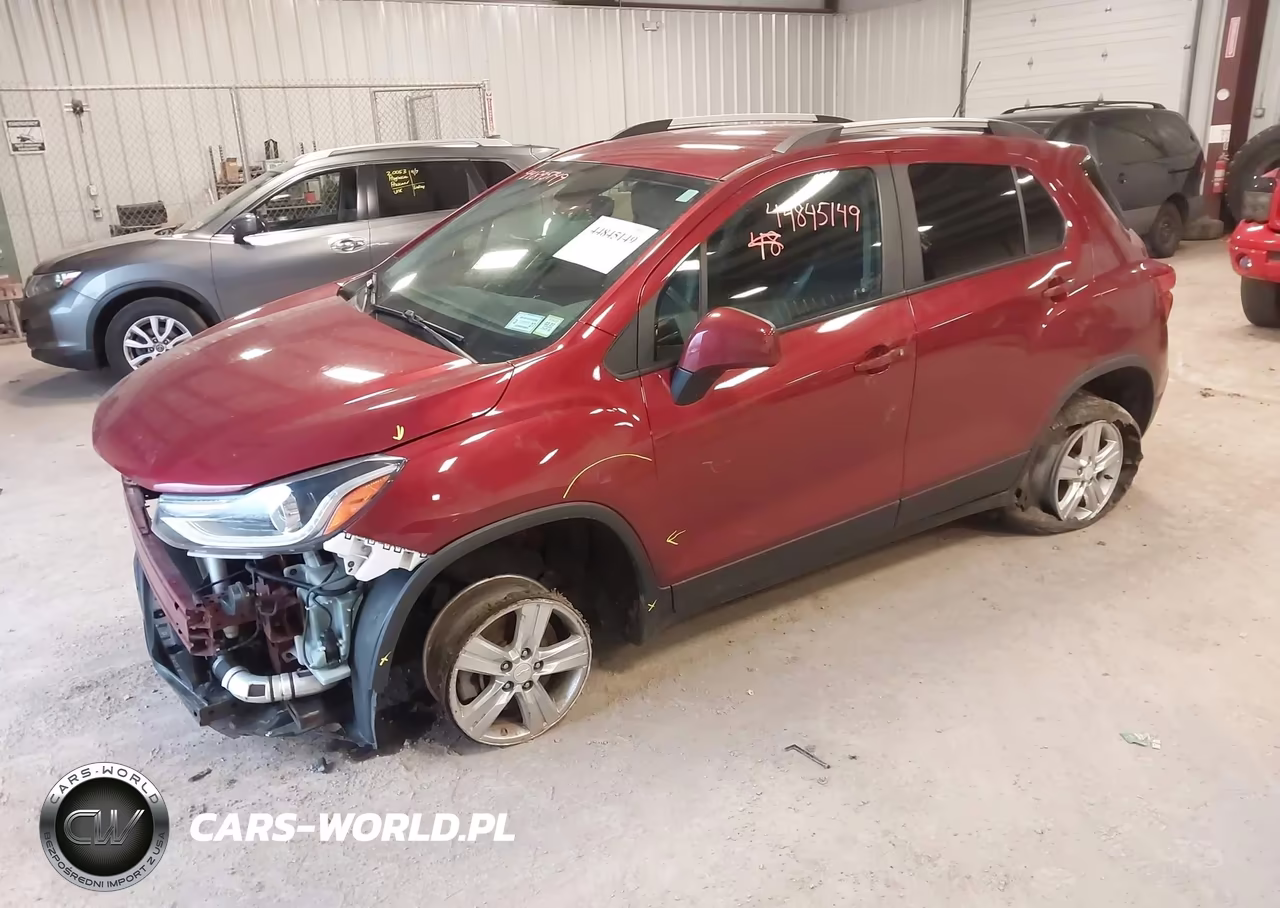 2022 Chevrolet Trax Awd Lt VIN:KL7CJPSM5NB500019 - 2