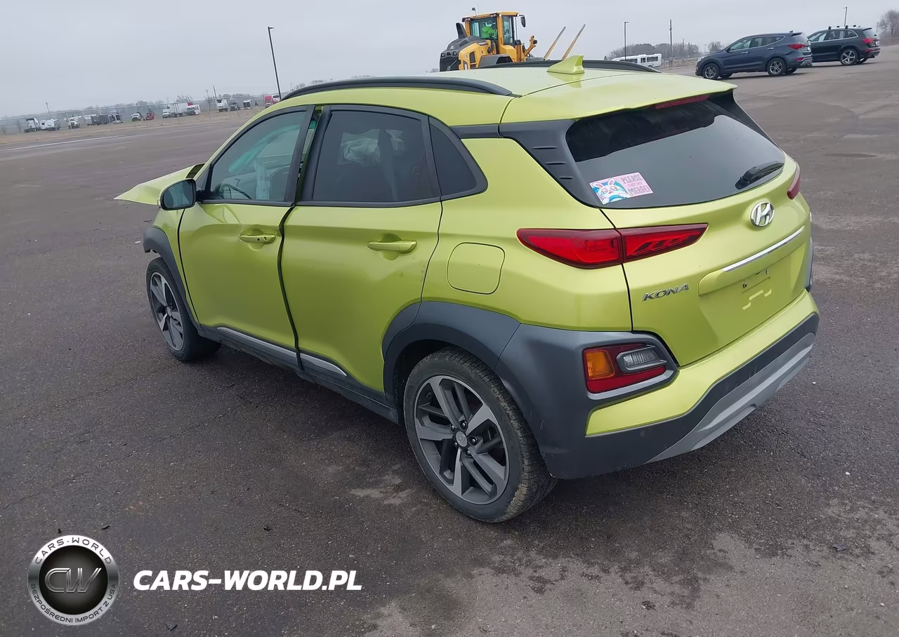 2019 Hyundai Kona Ultimate VIN:KM8K53A55KU267390 - 3