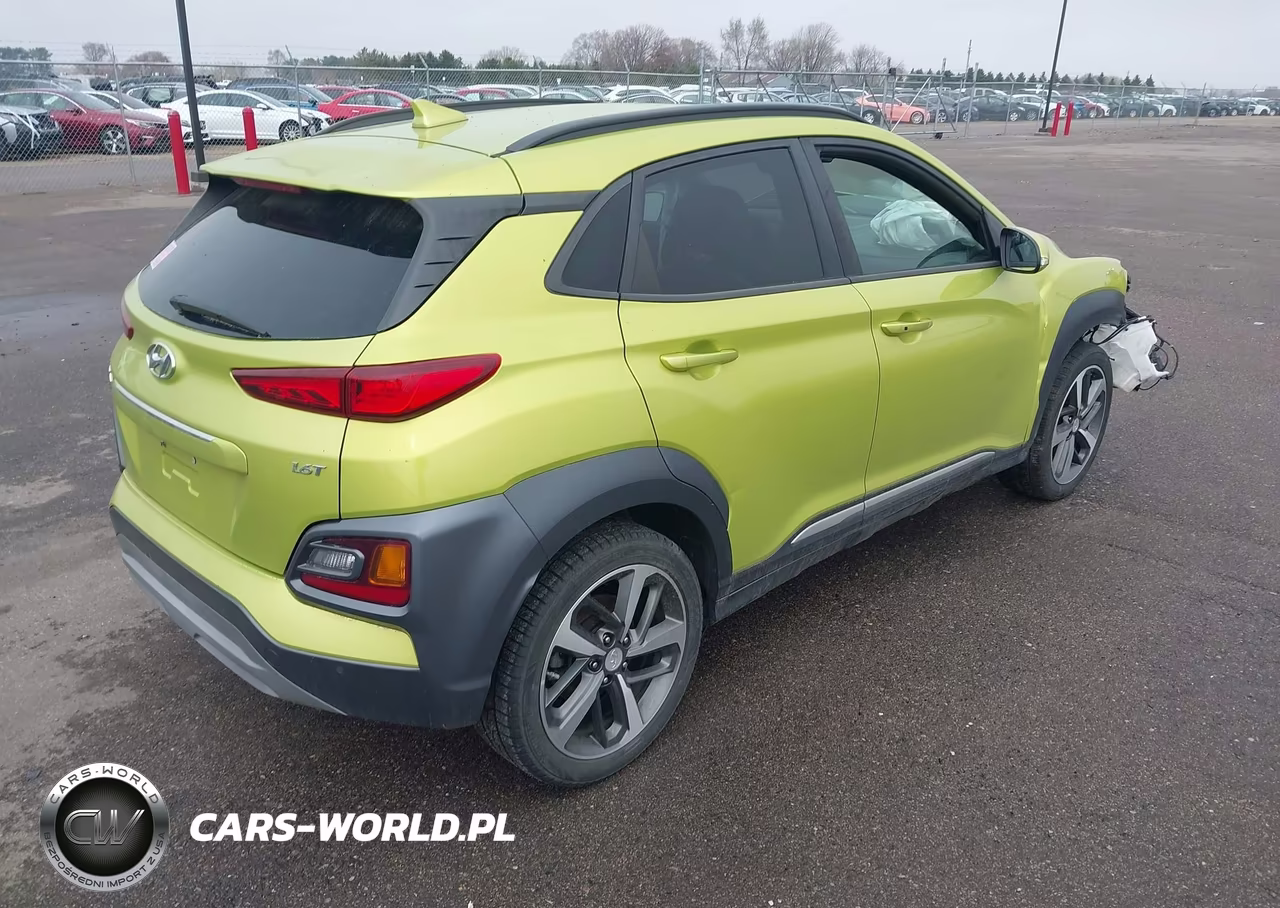 2019 Hyundai Kona Ultimate VIN:KM8K53A55KU267390 - 4