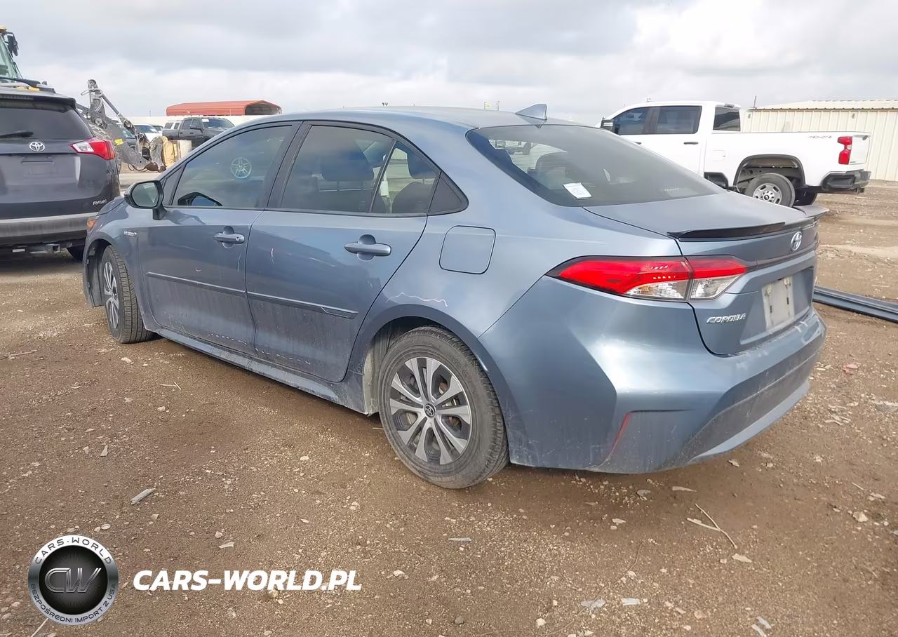 2020 Toyota Corolla Hybrid Le VIN:JTDEBRBE5LJ016898 - 3