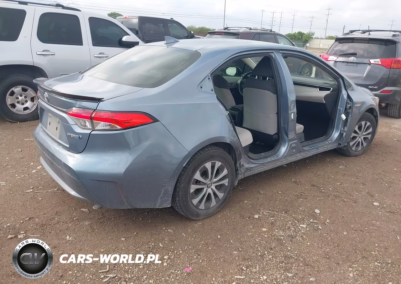 2020 Toyota Corolla Hybrid Le VIN:JTDEBRBE5LJ016898 - 4
