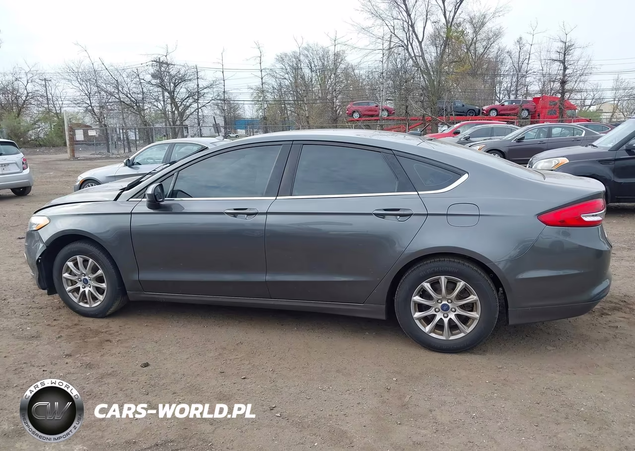 2017 Ford Fusion S VIN:3FA6P0G72HR211050 - 14