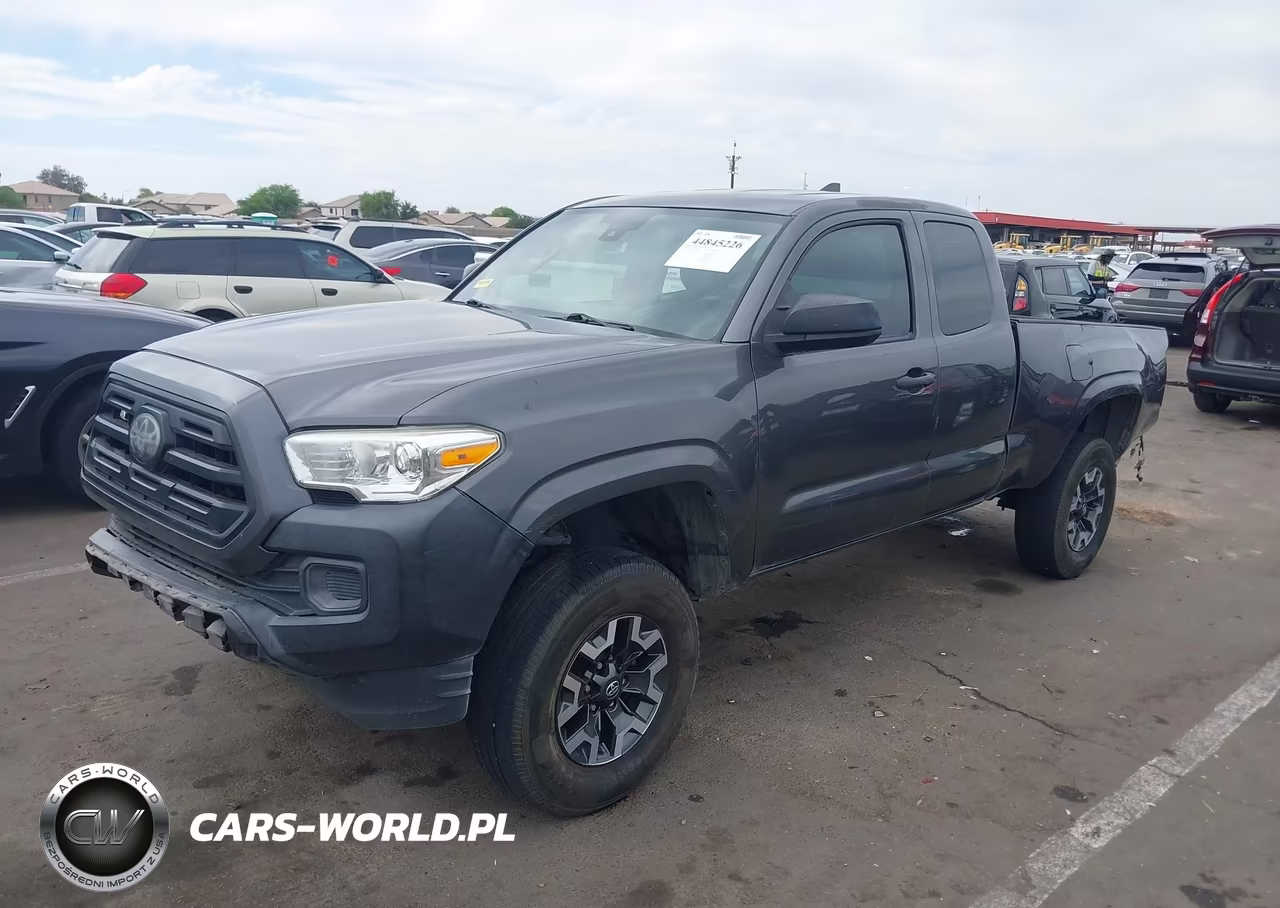 2018 Toyota Tacoma Sr VIN:5TFRX5GN0JX126563 - 2