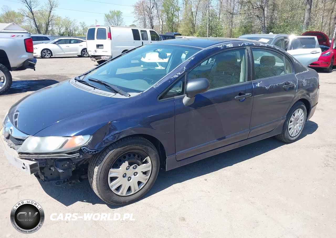 2010 Honda Civic Vp VIN:2HGFA1F31AH503811 - 2
