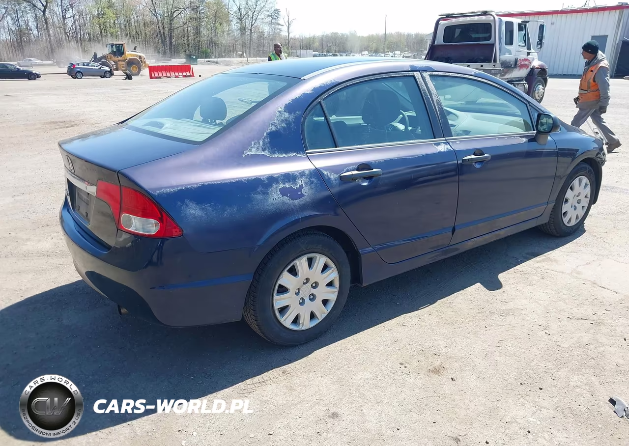 2010 Honda Civic Vp VIN:2HGFA1F31AH503811 - 4