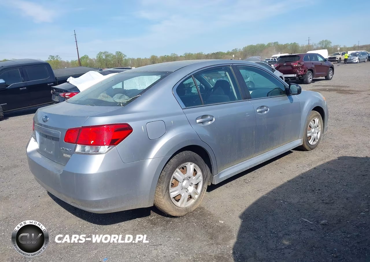 2012 Subaru Legacy 2.5I VIN:4S3BMBA66C3005346 - 4