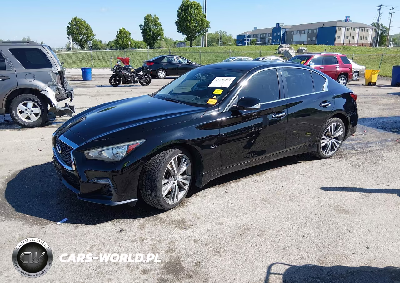 2018 Infiniti Q50 3.0T Sport VIN:JN1EV7AR8JM445824 - 2