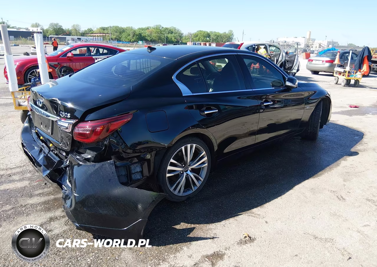 2018 Infiniti Q50 3.0T Sport VIN:JN1EV7AR8JM445824 - 4