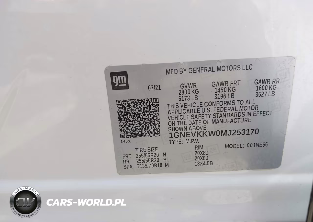 2021 Chevrolet Traverse Awd Premier VIN:1GNEVKKW0MJ253170 - 9