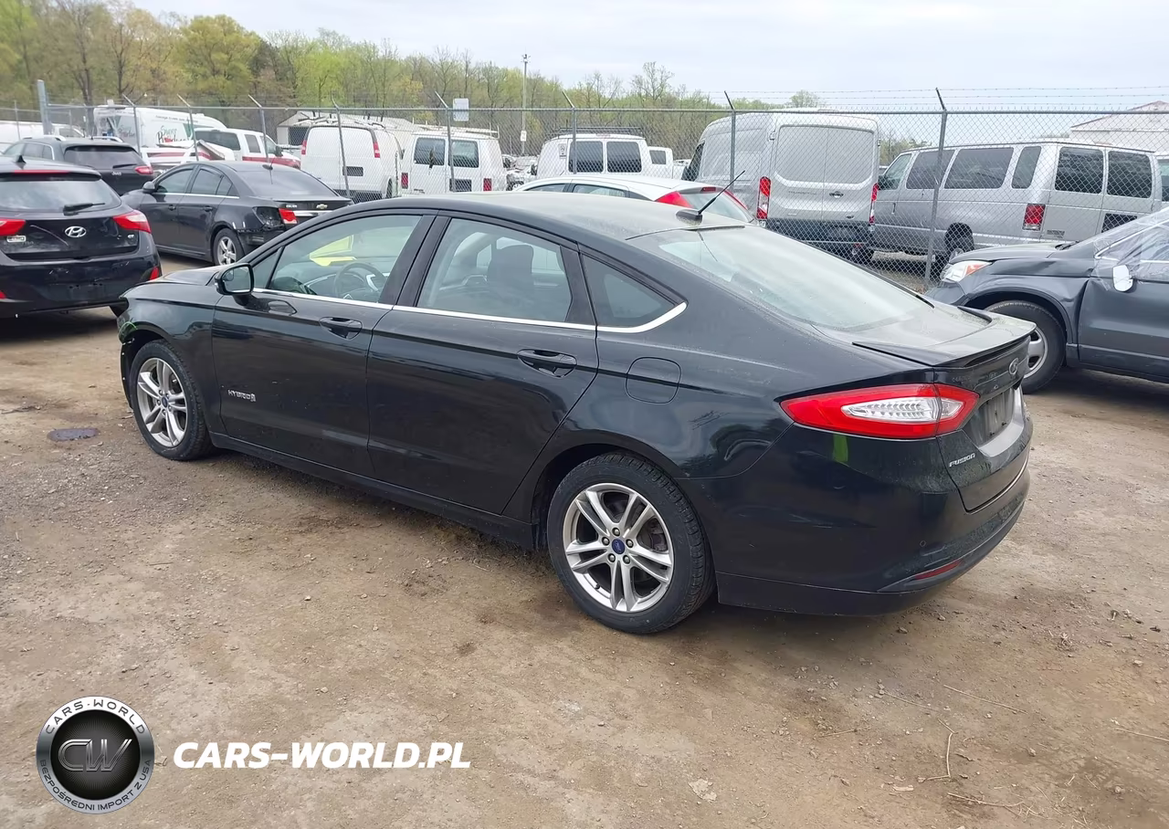 2016 Ford Fusion Hybrid Se VIN:3FA6P0LU6GR288210 - 3