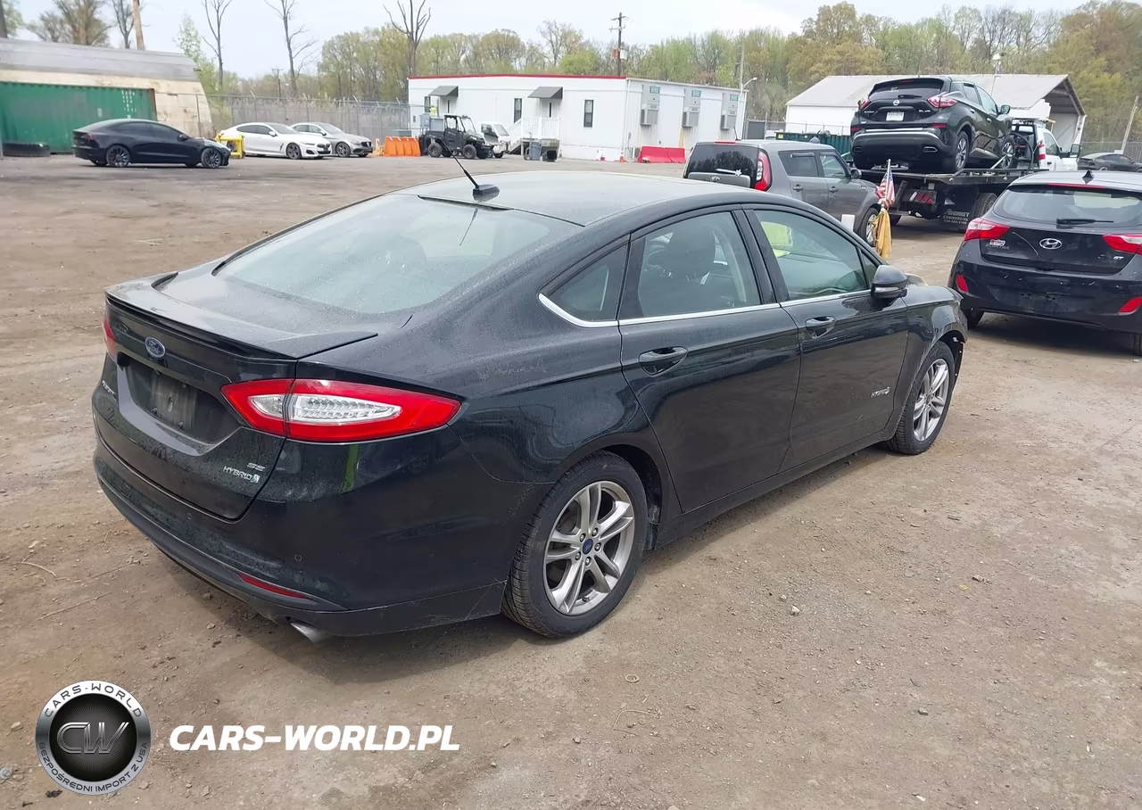 2016 Ford Fusion Hybrid Se VIN:3FA6P0LU6GR288210 - 4