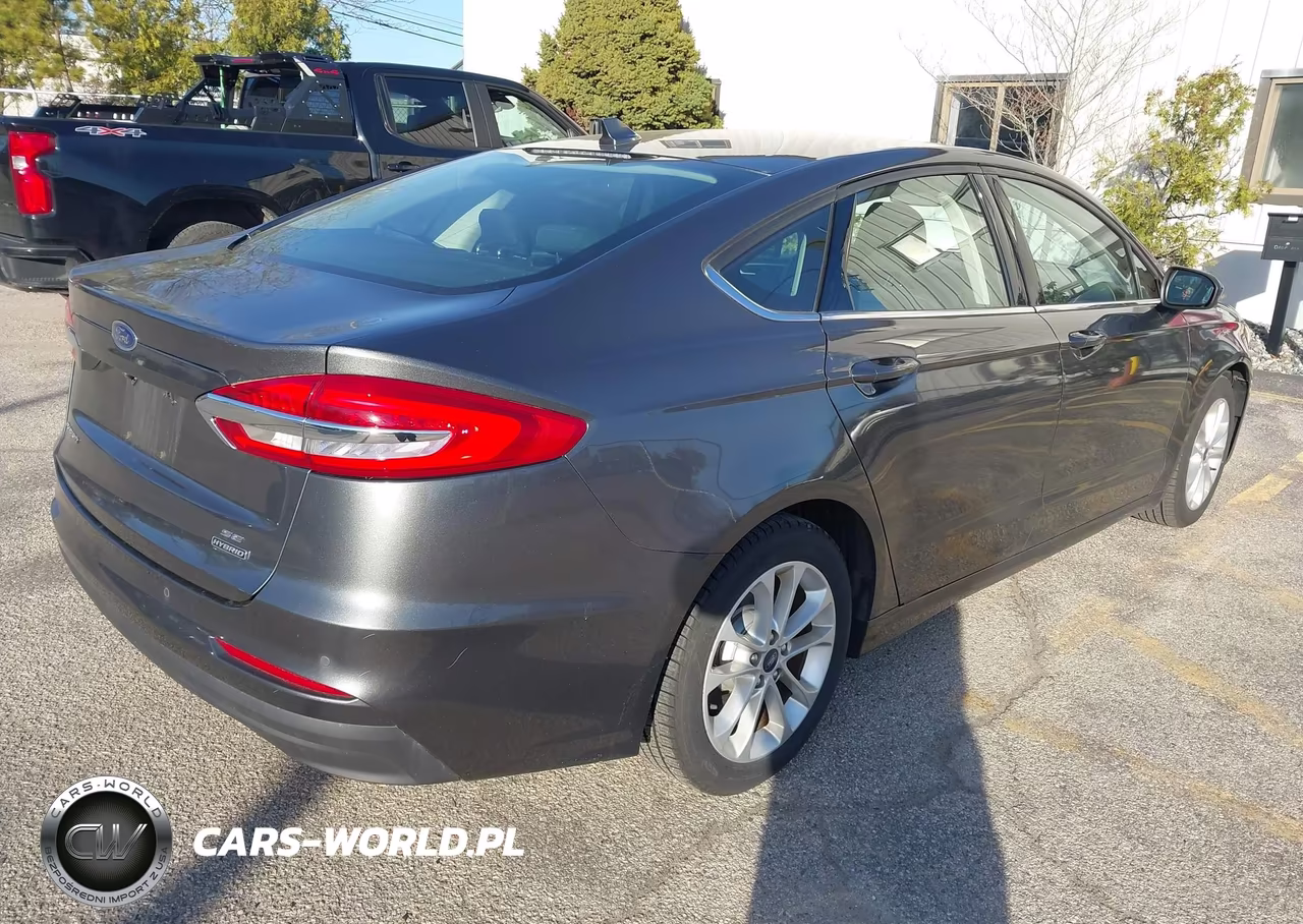 2020 Ford Fusion Hybrid Se VIN:3FA6P0LU7LR264945 - 4
