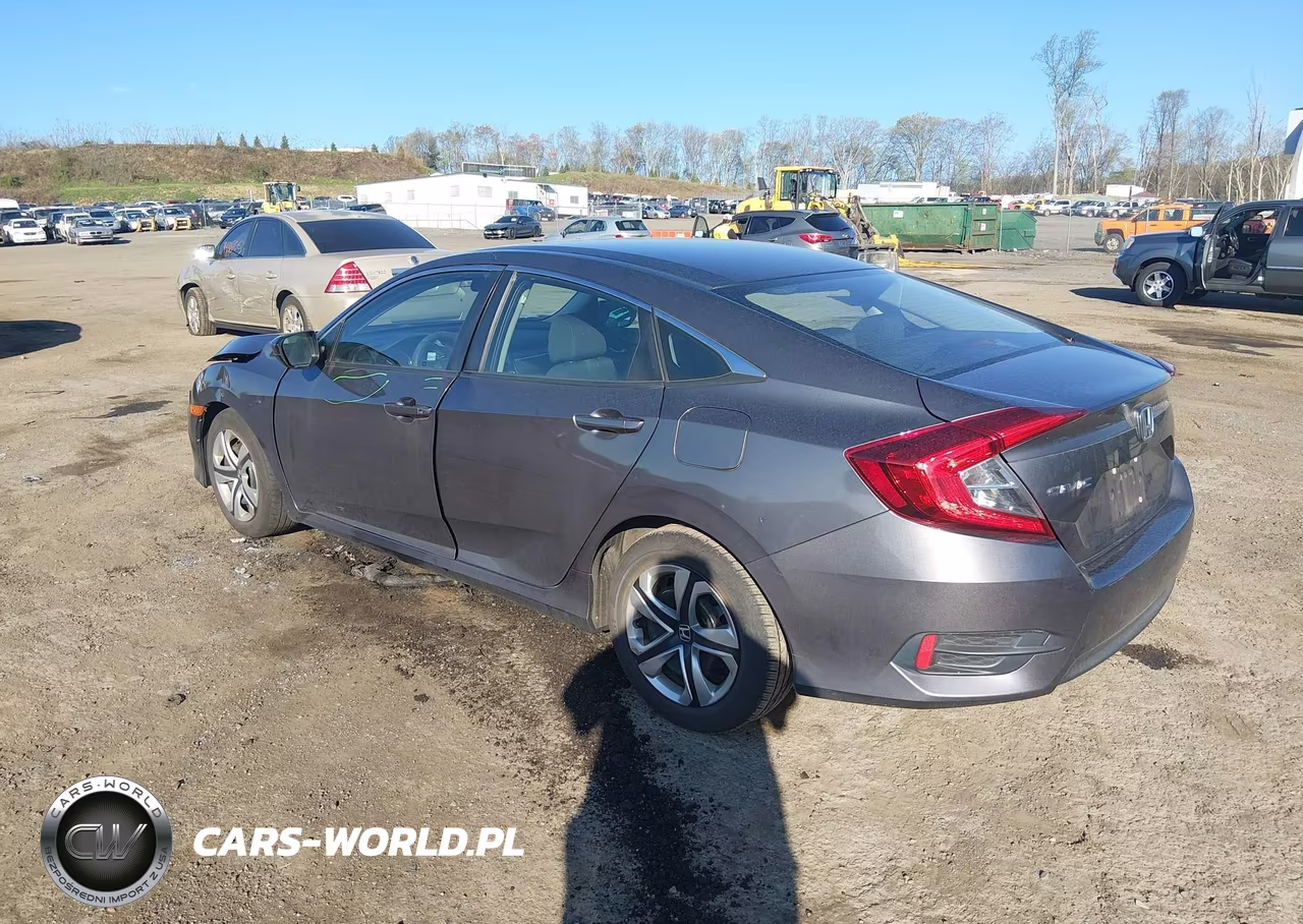 2017 Honda Civic Lx VIN:2HGFC2F59HH567610 - 3