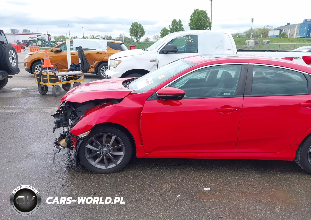 2020 Honda Civic Ex-L VIN:2HGFC1F71LH680309 - 17