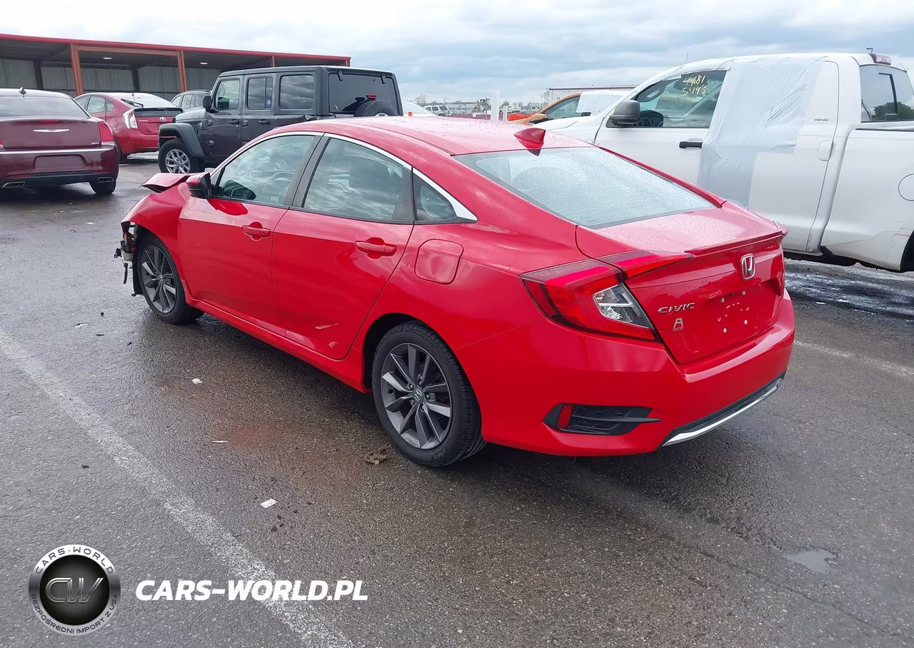 2020 Honda Civic Ex-L VIN:2HGFC1F71LH680309 - 3