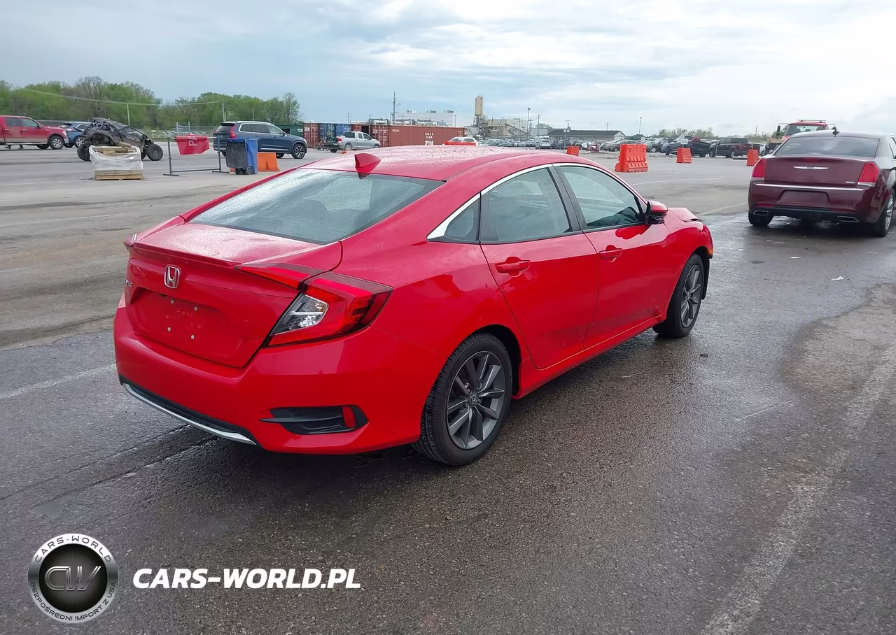 2020 Honda Civic Ex-L VIN:2HGFC1F71LH680309 - 4