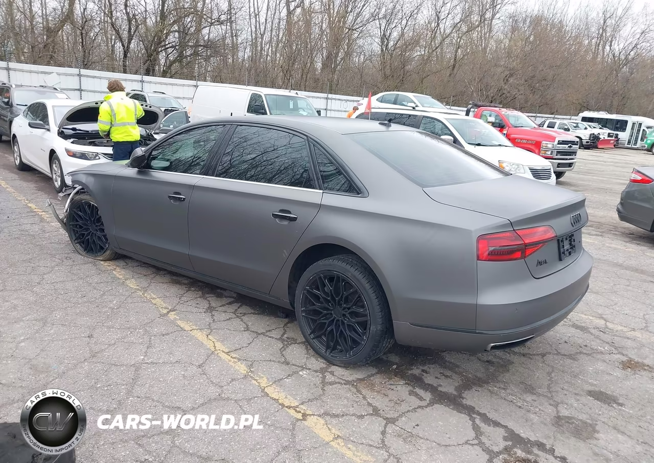 2015 Audi A8 L 3.0T VIN:WAU3GAFD6FN024465 - 3
