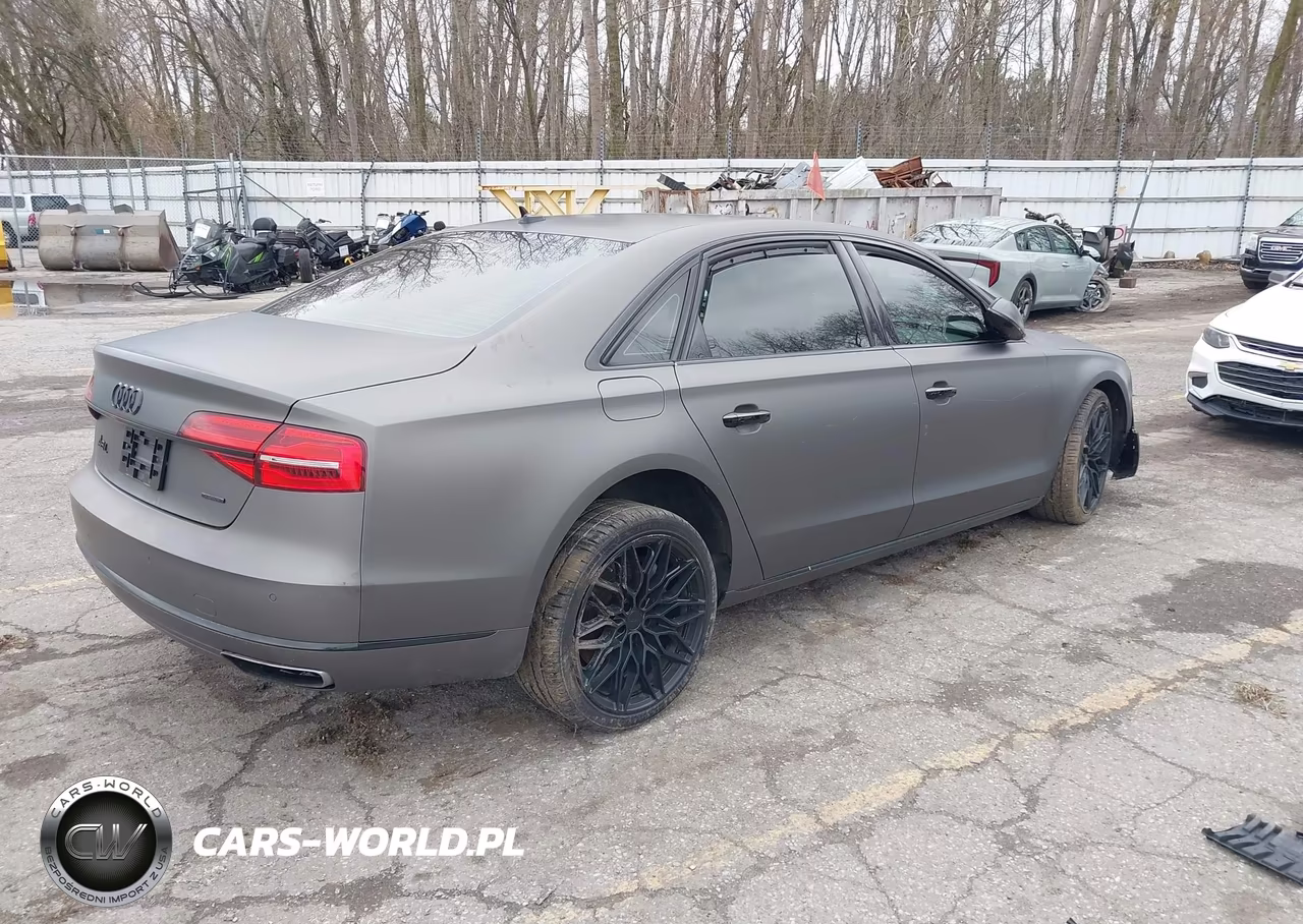 2015 Audi A8 L 3.0T VIN:WAU3GAFD6FN024465 - 4