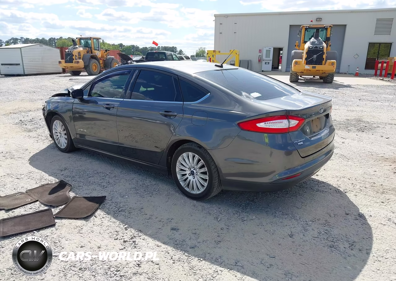 2016 Ford Fusion Hybrid Se VIN:3FA6P0LU9GR189204 - 3