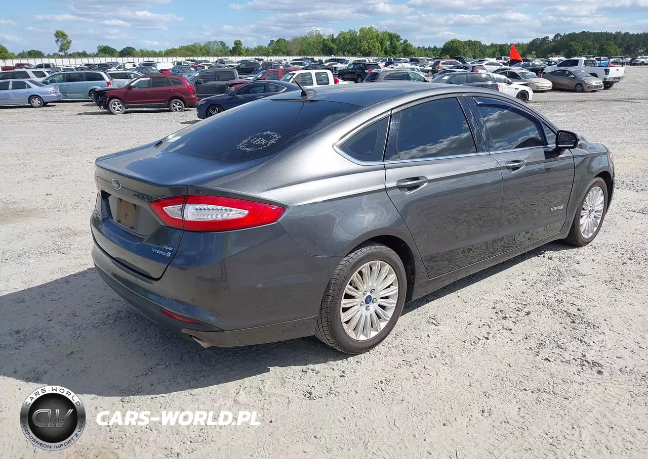 2016 Ford Fusion Hybrid Se VIN:3FA6P0LU9GR189204 - 4