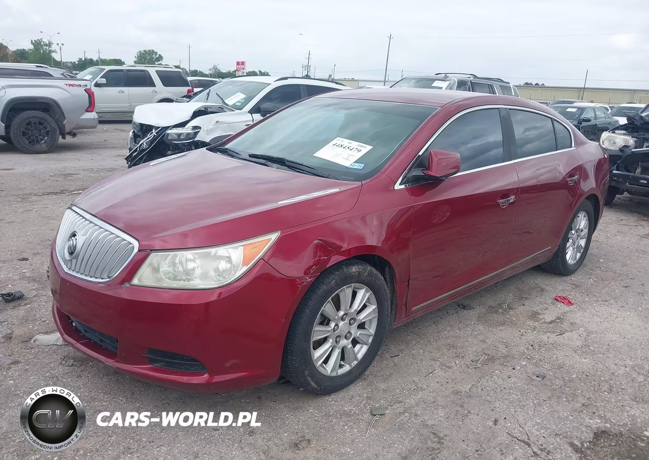 2010 Buick Lacrosse Cx VIN:1G4GB5EG0AF298992 - 2