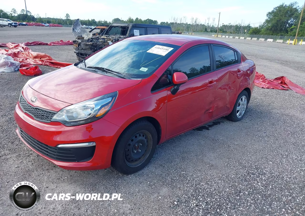 2017 Kia Rio Lx VIN:KNADM4A3XH6099406 - 2